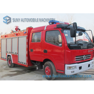 Dongfeng 4 * 2 4cbm Water Foam Tank Fire Fighting Truck